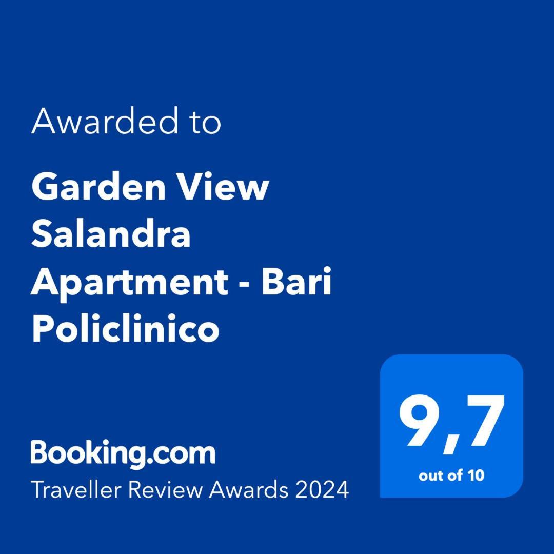 Garden View Salandra Apartment - Bari Policlinico Buitenkant foto